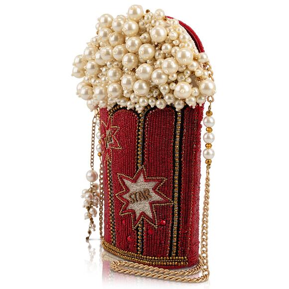 Mary Frances Movie Night Popcorn Bucket Handbag - Picture 3 of 6